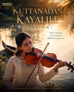 Kuttanadan Kayalile fusion music poster