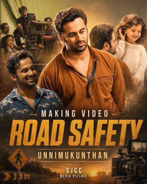 Road Safety making video promo poster